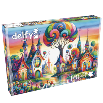 Delfy Fantasia Street palapeli 1000 palaa