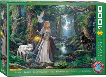 Eurographics Fantasy Forest palapeli 1000 palaa