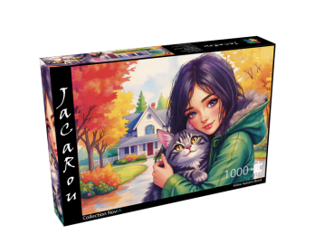 JaCaRou Feline Autumn Bond palapeli 1000 palaa