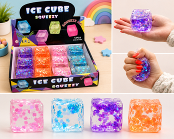 Ice Cube Squeezy – Puristeltava Ice Cube Stressilelu