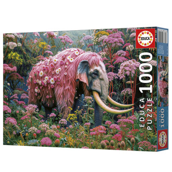 Educa® Floral Elephant palapeli 1000 palaa