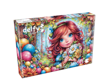 Delfy Floral Harmony palapeli 1000 palaa