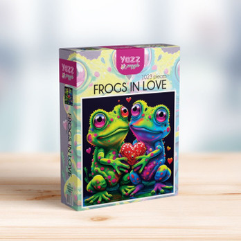 Yazz Frogs In Love palapeli 1023 palaa