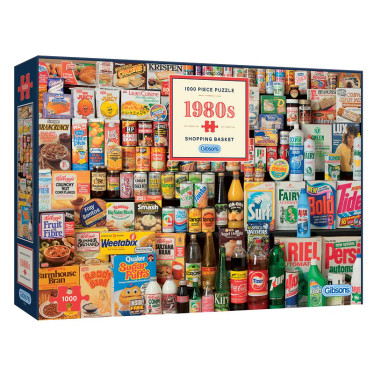 Gibsons 1980's Shopping palapeli 1000 palaa