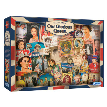 Gibsons Our Glorious Queen palapeli 1000 palaa