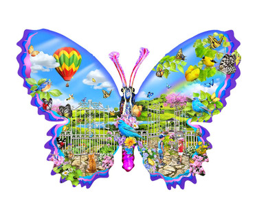 SunsOut Garden Butterfly palapeli 1000 palaa
