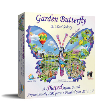 SunsOut Garden Butterfly palapeli 1000 palaa