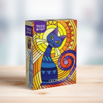 Yazz, Geometric Cat palapeli 1000 palaa