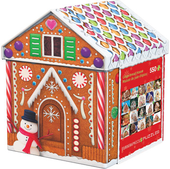 Eurographics Gingerbread House Tin palapeli 550 palaa