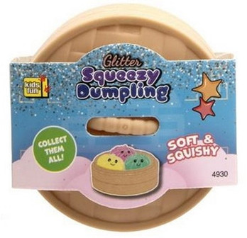 Squeezy Glitter Dumpling n.9cm