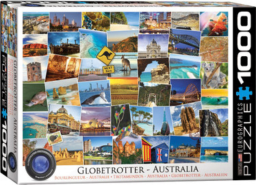 Eurographics Globetrotter Australia palapeli 1000 palaa