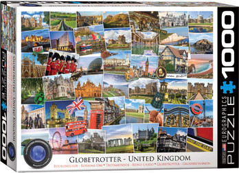 Eurographics Globetrotter United Kingdom palapeleli 1000 palaa