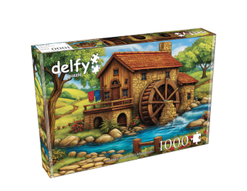 Delfy Golden Watermill Afternoon palapeli 1000 palaa