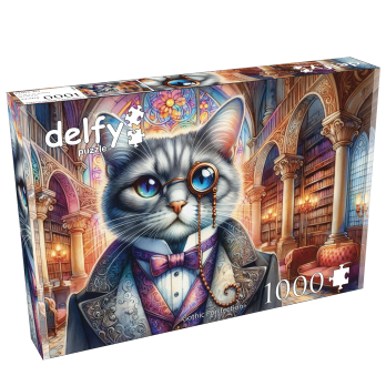 Delfy Gothic purrfection palapeli 1000 palaa