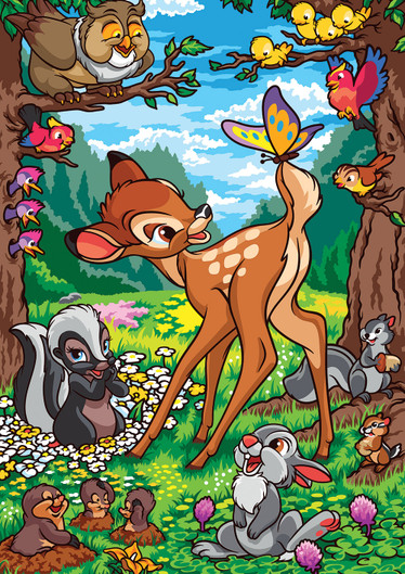 Hachette Grands Classiques Disney : Bambi palapeli 500 palaa