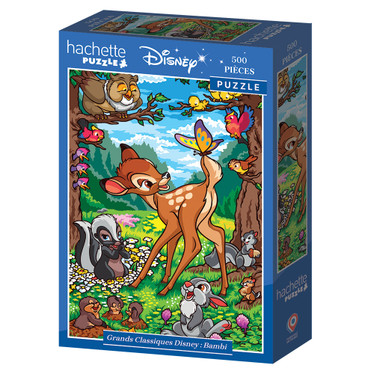Hachette Grands Classiques Disney : Bambi palapeli 500 palaa