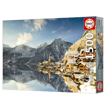 Educa® Hallstatt Winter palapeli 1500 palaa