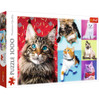 Trefl Happy Cats palapeli 1000 palaa