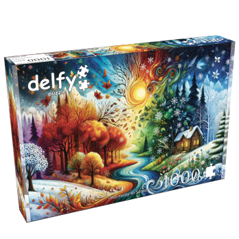 Delfy Harmony in Seasons palapeli 1000 palaa