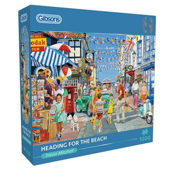 Gibsons, Trevor Mitchell, Heading for the Beach palapeli 1000 palaa