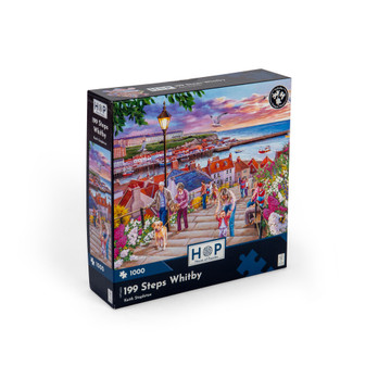 House of Puzzle 199 Steps Whitby palapeli 1000 palaa