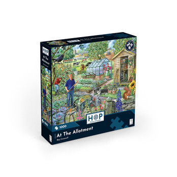 House of Puzzle At The Allotment palapeli 1000 palaa