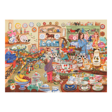 House of Puzzle Bulls In A China Shop palapeli 1000 palaa
