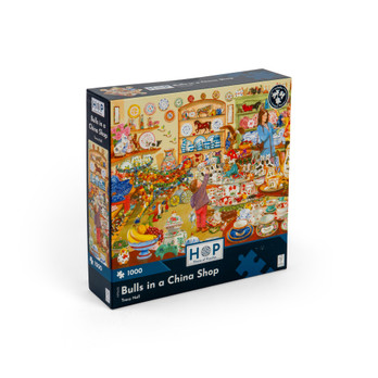 House of Puzzle Bulls In A China Shop palapeli 1000 palaa