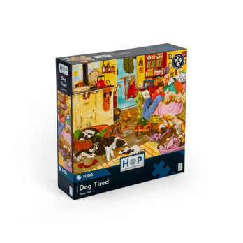 House of Puzzle Dog Tired palapreli 1000 palaa