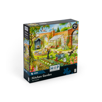House of Puzzle Kitchen Garden palapeli 500 XXL palaa