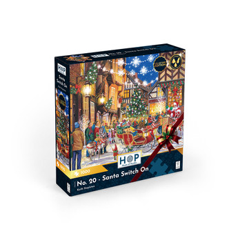 House of Puzzle  Santa Switch On palapeli 1000 palaa