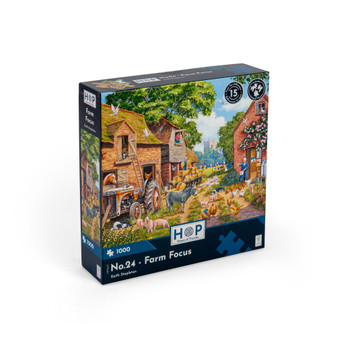 House of Puzzle No.24 - Farm Focus palapeli 1000 palaa