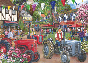 House of Puzzle No.27 - Tractor Parade palapeli 1000 palaa