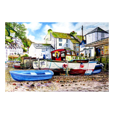 House of Puzzle Polperro palapeli 1000 palaa