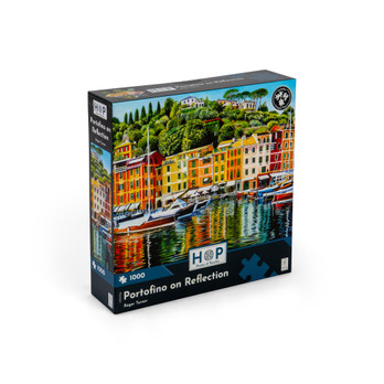 House of Puzzle Portofino on Reflection palapeli 1000 palaa