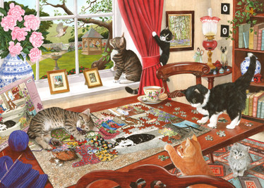 House of Puzzle Puzzling Paws palapeli 1000 palaa