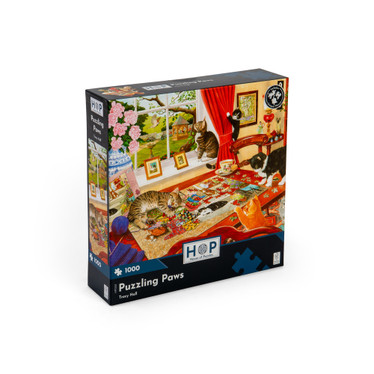House of Puzzle Puzzling Paws palapeli 1000 palaa