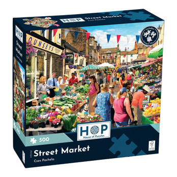 House of Puzzles Street Market palapeli 500 palaa