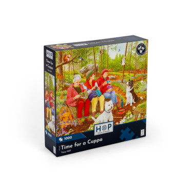 House of Puzzle Time For a Cuppa palapeli 1000 palaa