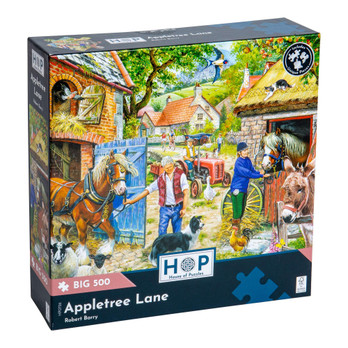 House of Puzzles Appletree Lane palapeli 500 XXL palaa