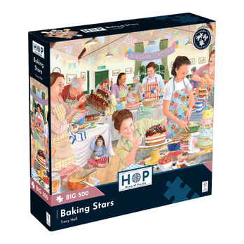 House of Puzzles Baking Stars palapeli 500 XXL palaa