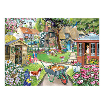 House of Puzzle Bloomin' Lovely palapeli 500 XXL palaa