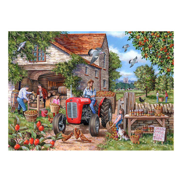 House of Puzzle Cider & Rosie palapeli 500 XXL palaa