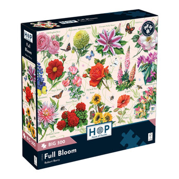 House of Puzzles Full Bloom palapeli 500 XXL palaa