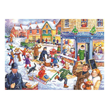 House of Puzzles Out In The Snow palapeli 250 XXL palaa