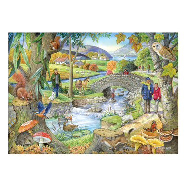 House of Puzzles Riverside Walk palapeli 250 XXL palaa