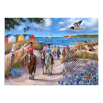House of Puzzle Sea Horses palapeli 500 XXL palaa