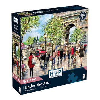 House of Puzzles Under the Arc palapeli 500 XXL palaa