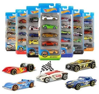 Hot Wheels 5-pack pikkuauto (lajitelma)