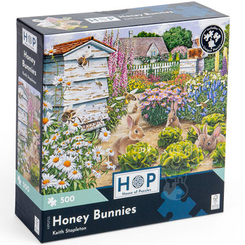 House of Puzzles Honey  Bunnies palapeli 500 palaa